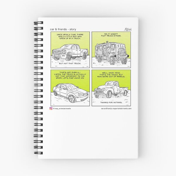 Item preview, Funny Truck Comic - Car & Friends #445 designed and sold by Matthew Allred.