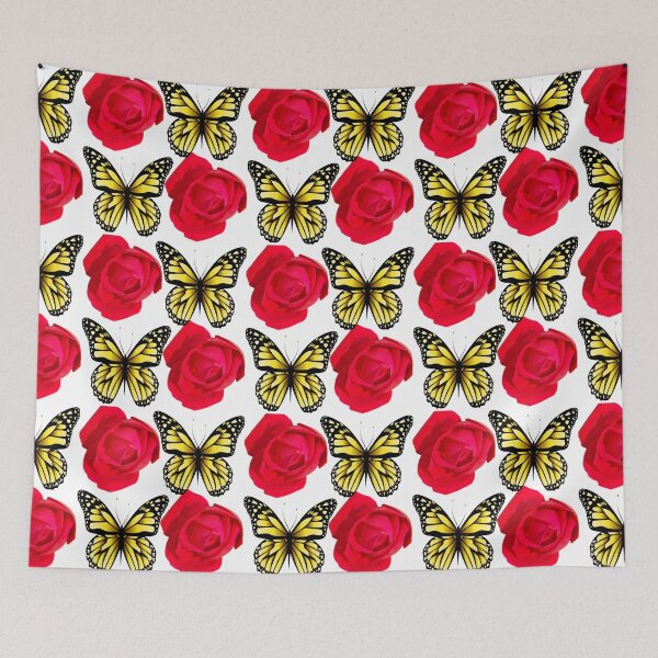 Item preview, Flower and butterfly pattern  designed and sold by KGN  CREATIVITY.