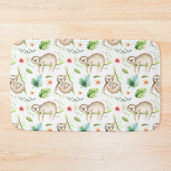 Item preview, Cute Watercolor Sloth designed and sold by anabellstar design co.
