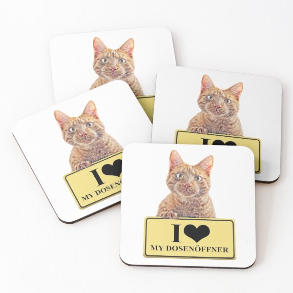 Item preview, Funny Cat - I Love My Can Opener. designed and sold by Lightspruch.