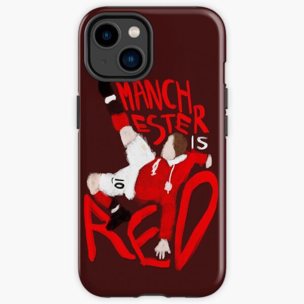 Manchester est rouge Coque antichoc iPhone