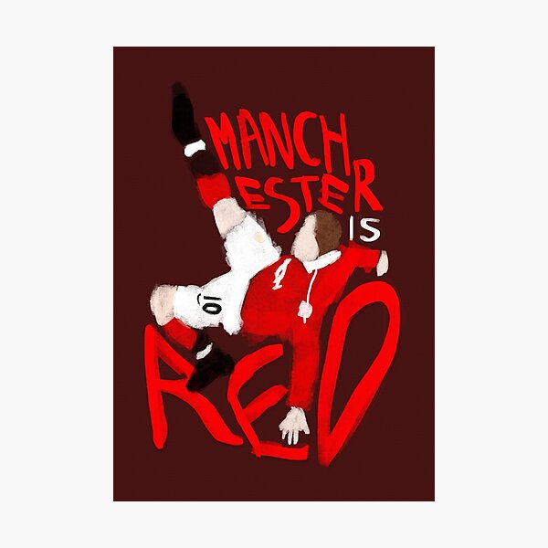 Item preview, Manchester is Red designed and sold by tookthat.