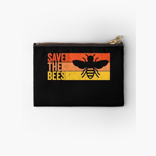 Artikelvorschau, Save the Bees Bumblebee Retro Beekeeper entworfen und verkauft von majuga.