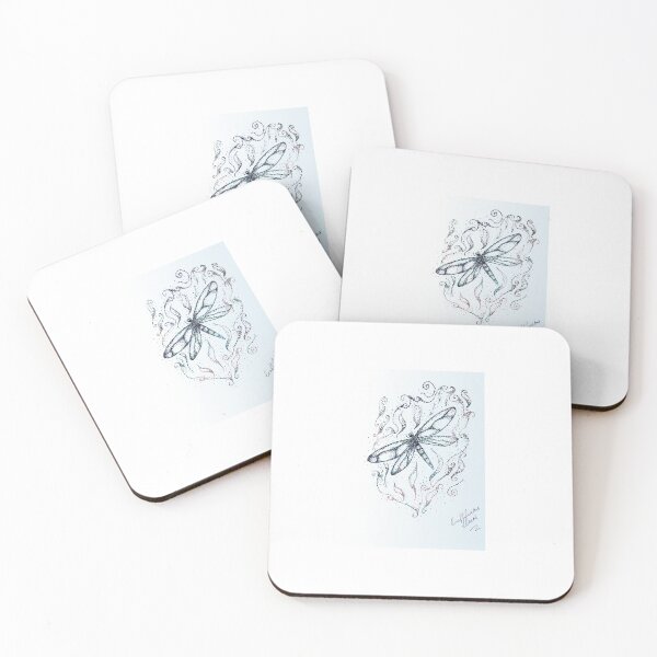 Item preview, Dragonfly in the Blue designed and sold by CraftiClaire.
