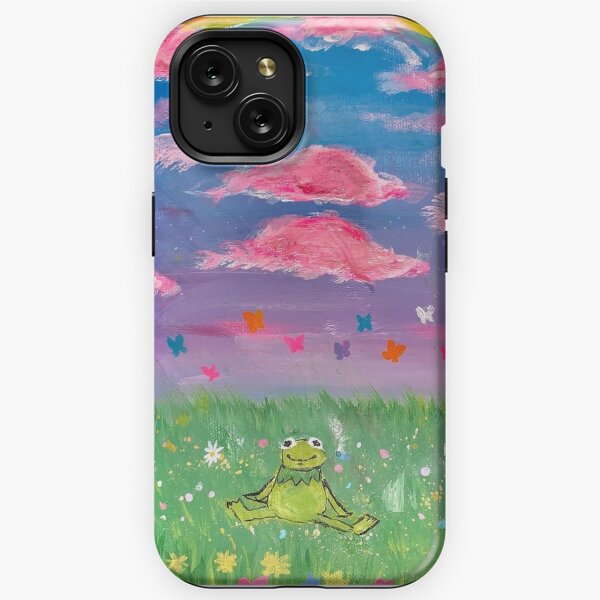 Supreme Green Frog Meme iPhone XR Clear Case
