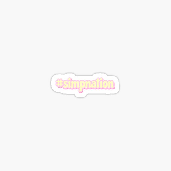 simpnation Sticker