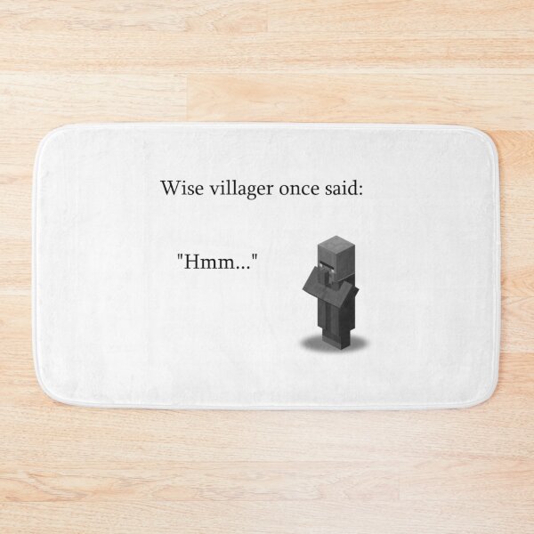 Item preview, Wise villager once said... designed and sold by erueru.