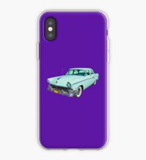 1956 Ford Custom Line Antique Car iPhone Case