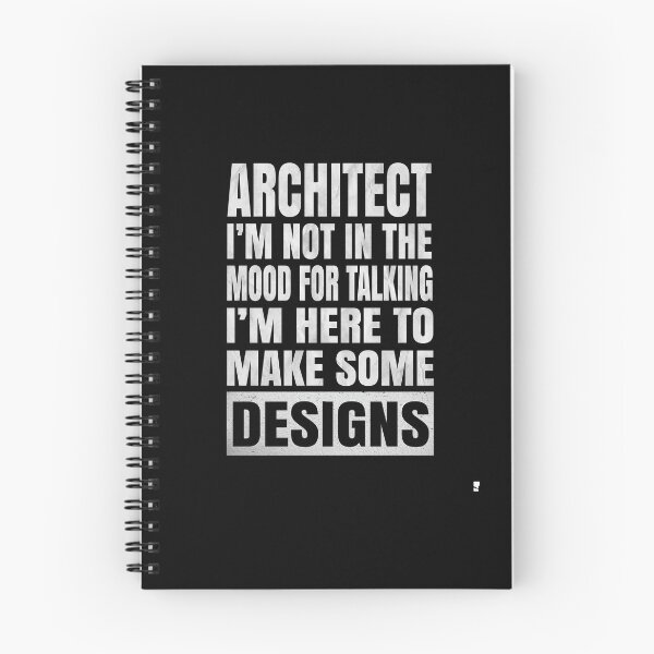 Item preview, Architect I'm Not In The Mood For Talking - Funny Architects graphic designed and sold by Grabitees.
