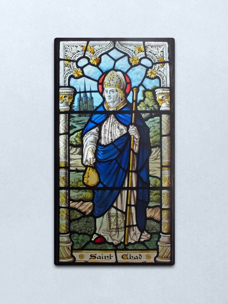 Alternate view of St Chad Metal Print