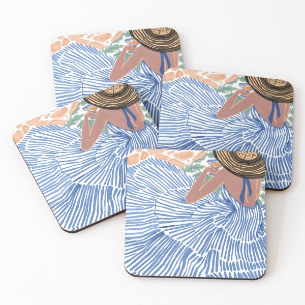 Item preview, Lady on Vacay art work designed and sold by Thiti.