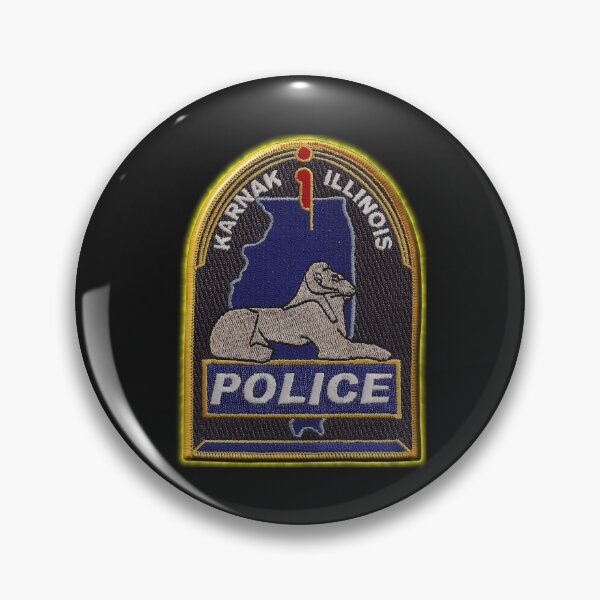 Item preview, Karnak Police Department designed and sold by Lawrence Baird.