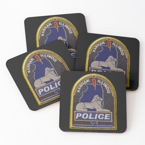 Item preview, Karnak Police Department designed and sold by Lawrence Baird.