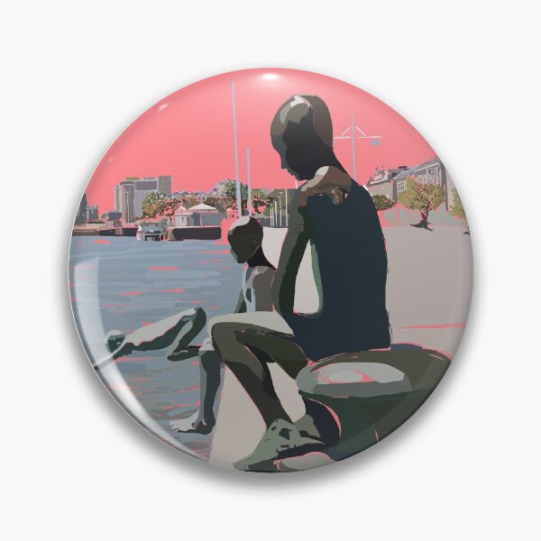 Item preview, Los Raqueros de Puertochico, Santander, with Pink background designed and sold by AnaSanSegundo.