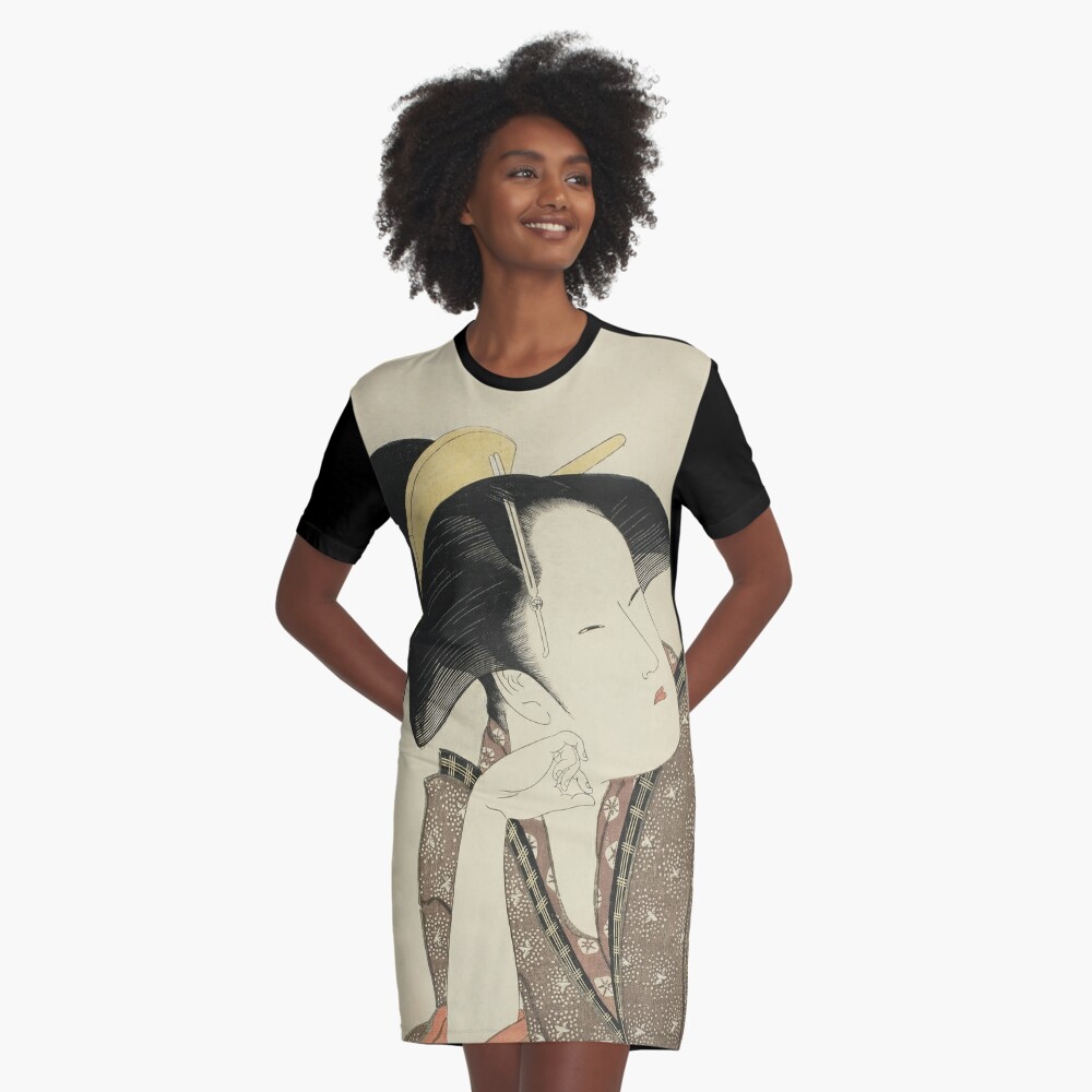 reflective t shirt dress