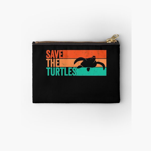 Item preview, Save The Turtles Vintage Retro SKSKSK and I Oop  designed and sold by majuga.
