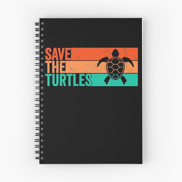 Item preview, Save The Turtles Vintage Retro SKSKSK and I Oop  designed and sold by majuga.
