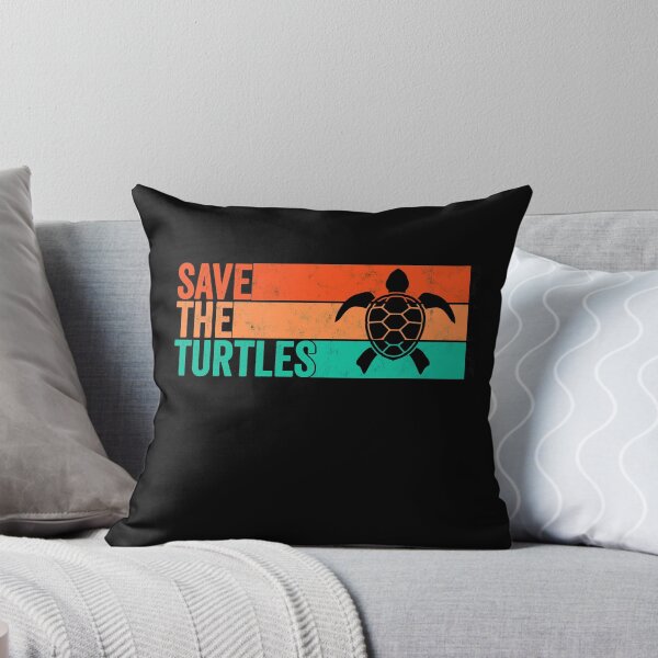 Item preview, Save The Turtles Vintage Retro SKSKSK and I Oop  designed and sold by majuga.