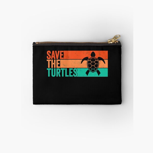 Item preview, Save The Turtles Vintage Retro SKSKSK and I Oop  designed and sold by majuga.