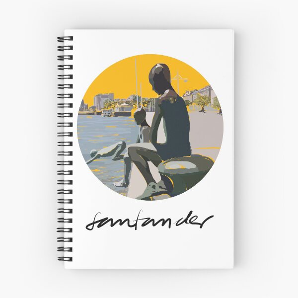 Item preview, Los Raqueros de Puertochico, Santander, with a Yellow background designed and sold by AnaSanSegundo.