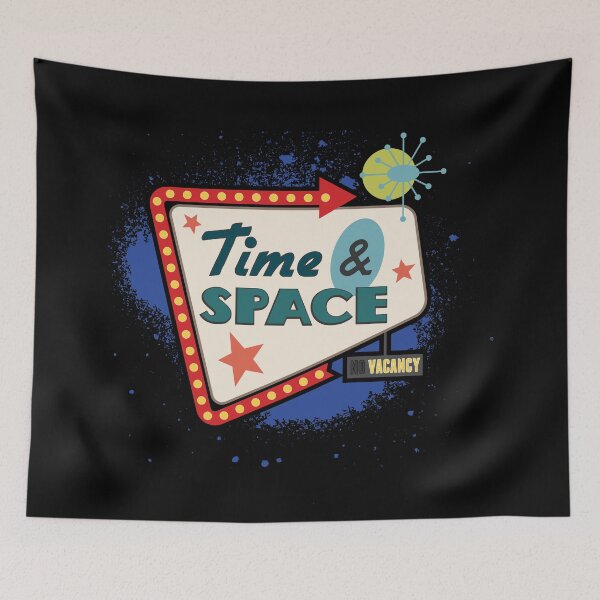 Item preview, Time & Space motel sign designed and sold by Phil Tessier Too.