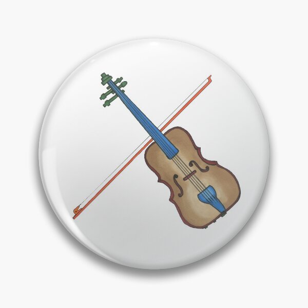 Item preview, Music, instrument, strings, violin, multicolor, drawing, BebiCervin designed and sold by BebiCervin.