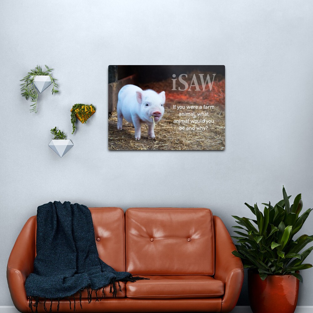 If You Were A Farm Animal Metal Print