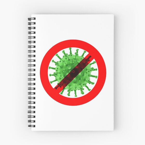 Item preview, Virus free zone sign - green and nasty designed and sold by NerdySherds.