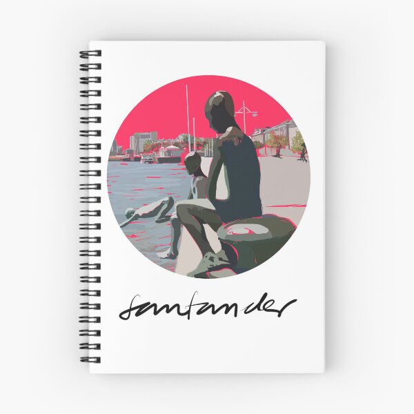 Item preview, Los Raqueros de Puertochico, Santander, with fuchsia background designed and sold by AnaSanSegundo.
