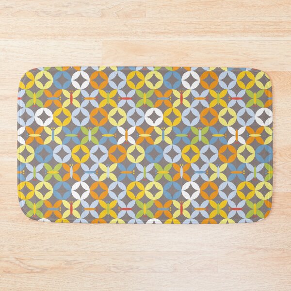 Item preview, Colorful butterflies on brown designed and sold by colorofmagic.