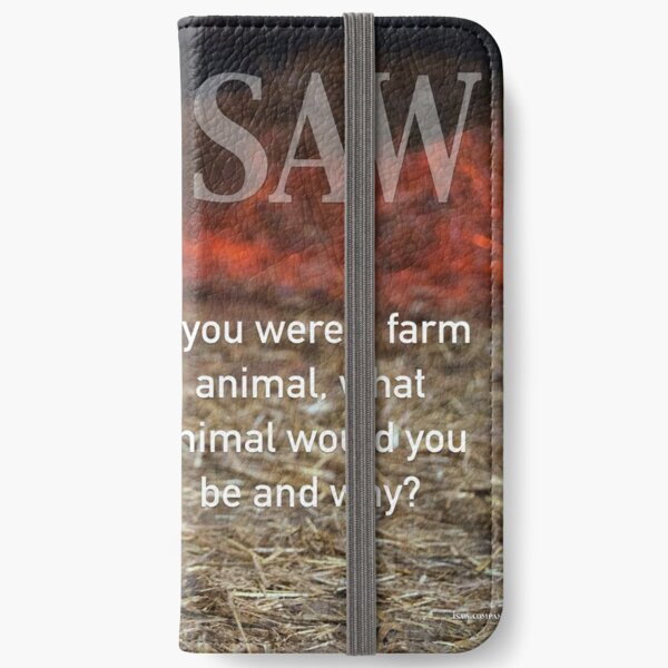 If You Were A Farm Animal iPhone Wallet