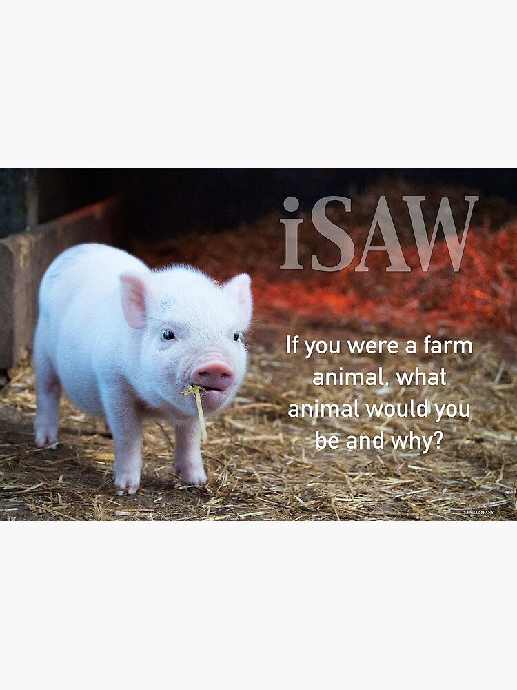 If You Were A Farm Animal by iSAWcompany