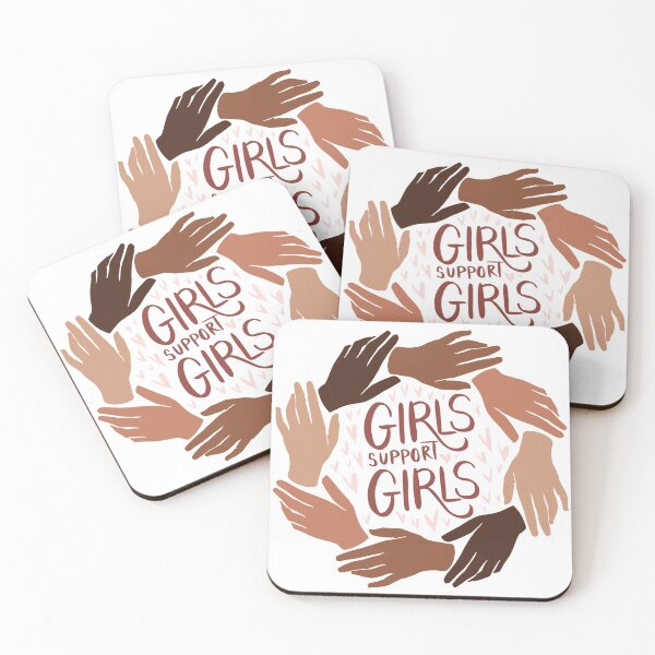 Item preview, Hands & Hearts Girls Support Girls 1 designed and sold by kalisteananda.