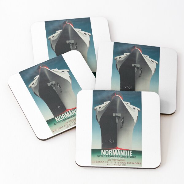 Artikelvorschau, Vintage Reisen - Nomandie Ocean Liner entworfen und verkauft von Print Arcade.