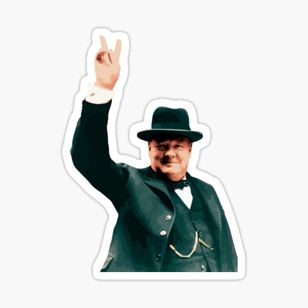 Item preview, Winston Churchill designed and sold by Annreck Wallen.