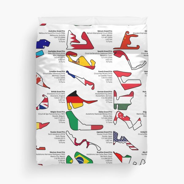 f1 duvet