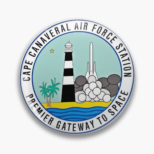 Item preview, Cape Canaveral Air Force Station Logo designed and sold by Nikki SpaceStuffPlus.