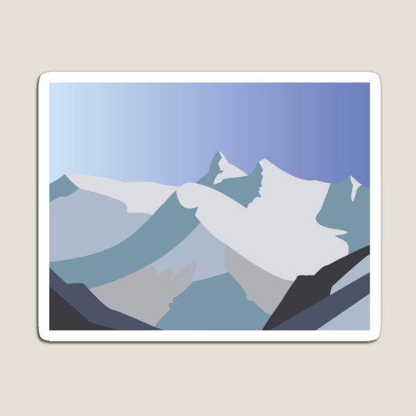 Mountain Landscape Magnet