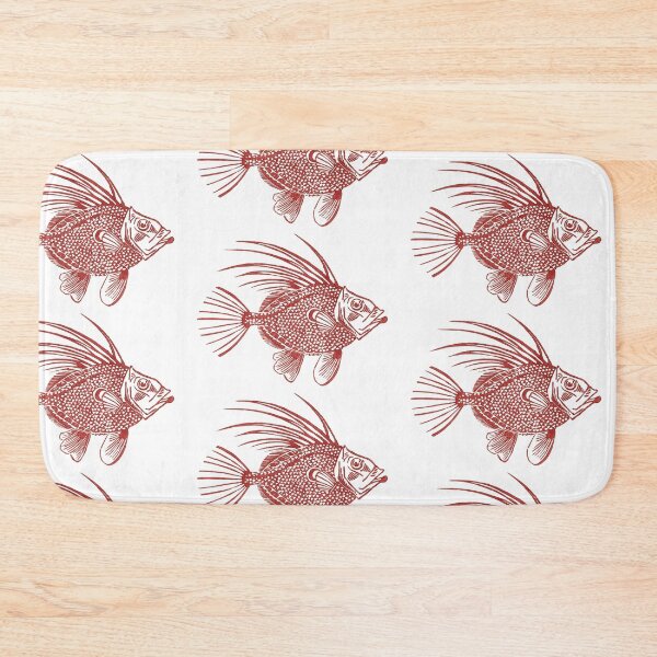 Item preview, San Pietro Linocut Fish  designed and sold by Elena Casiglio.