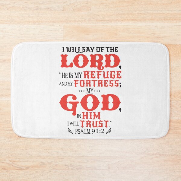 Item preview, Psalm 91:2 designed and sold by plushism.