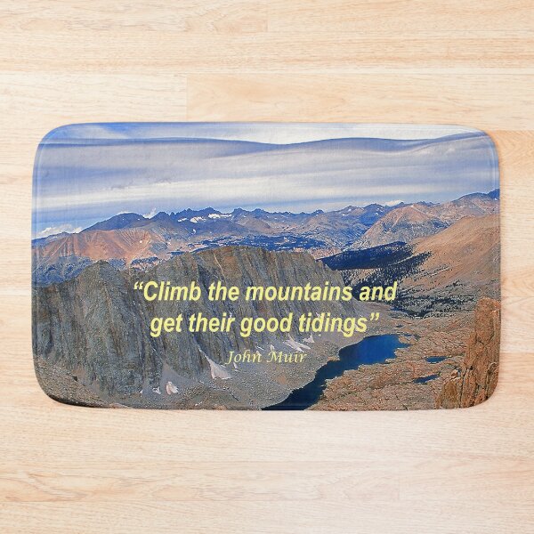 Item preview, Climb The Mountains - John Muir Quote designed and sold by My Photo Shop.