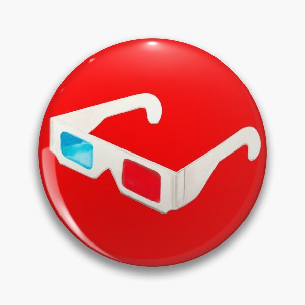 Item preview, 3D Glasses Pattern - Red designed and sold by Kelly  Gilleran.