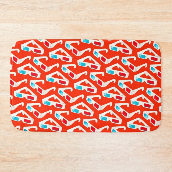 Item preview, 3D Glasses Pattern - Red designed and sold by Kelly  Gilleran.