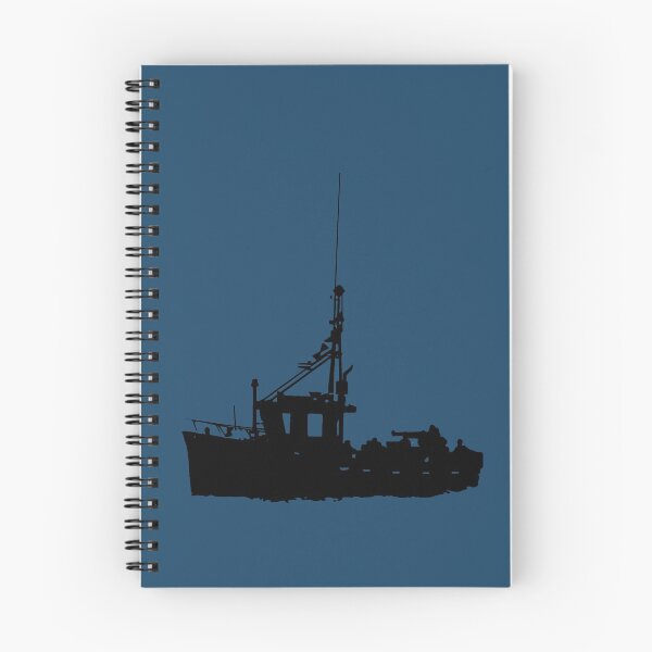 Item preview, Silhouette of a fishing boat designed and sold by MELaBadie.