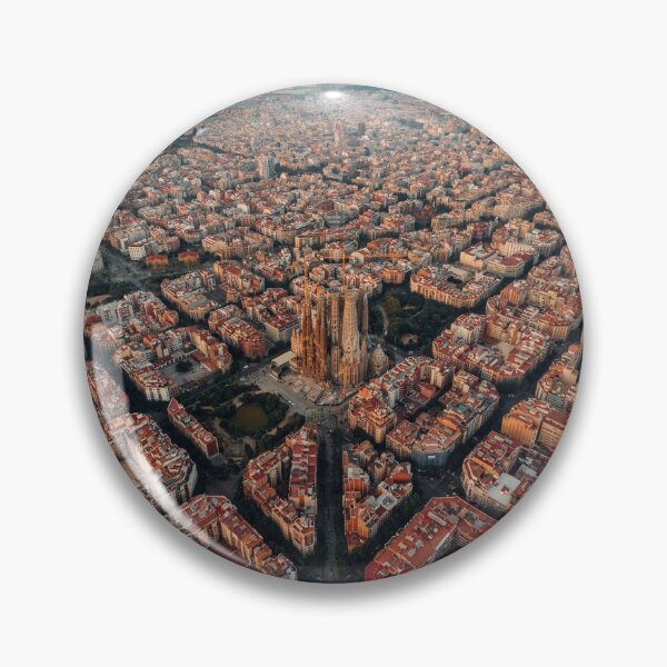 Aperçu de l'œuvre Barcelone view  créée et vendue par Omeris.