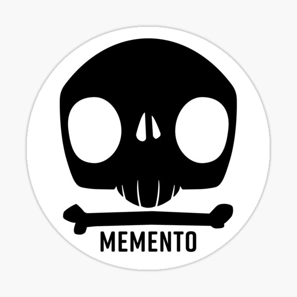 Memento Mori No. II Sticker