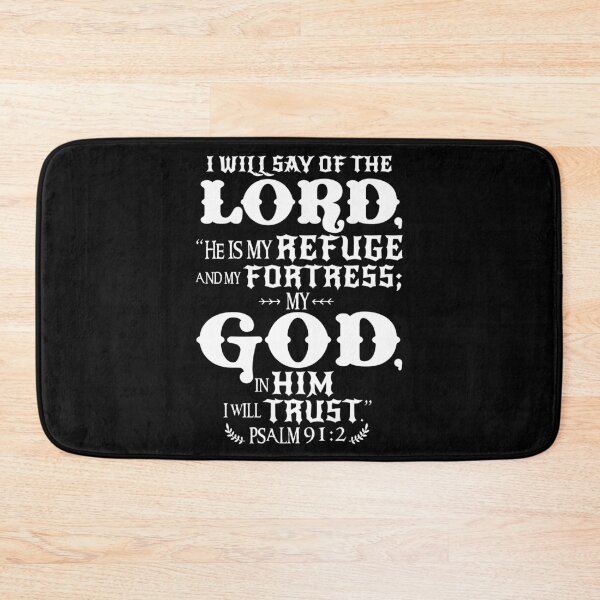 Item preview, Psalm 91:2 designed and sold by plushism.