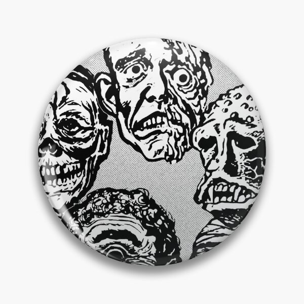 Item preview, The Marvelous Age of Monsters (B&W) designed and sold by HereticTees.