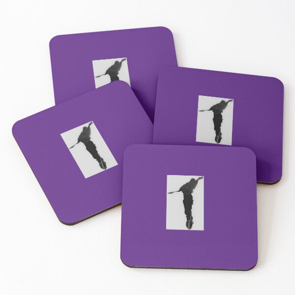 Item preview, Holographic dancer in dark purple frame designed and sold by StephanieCAD.