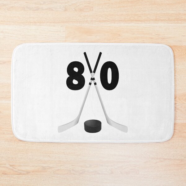 Item preview, Hockey number 80 - eighty with sticks and disc designed and sold by AllShirts21.